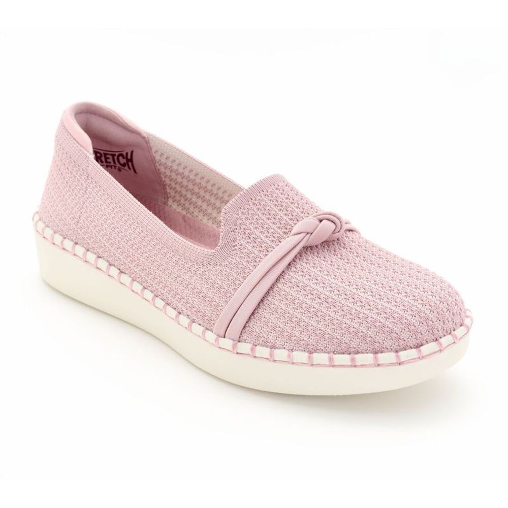 Skechers Women's Sz 10 Sepulveda . Knot Overlay Slip-Ons Purple